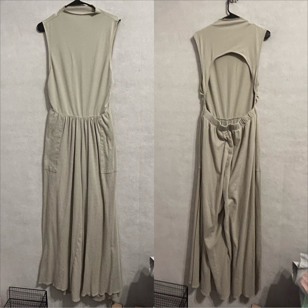 Free people dream one piece Sleeveless in Blarney Stone size Large - Picture 3 of 6